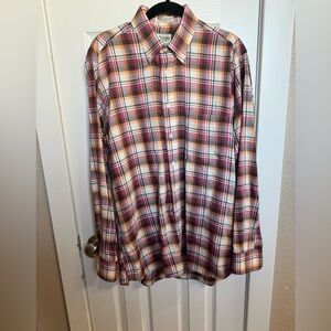 Gitman Bros Men's Multicolor Plaid Shirt